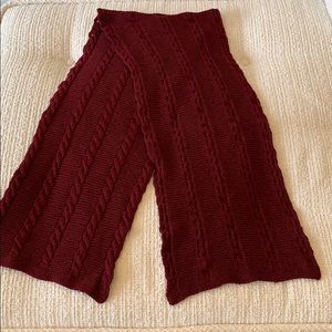 Red Maroon scarf